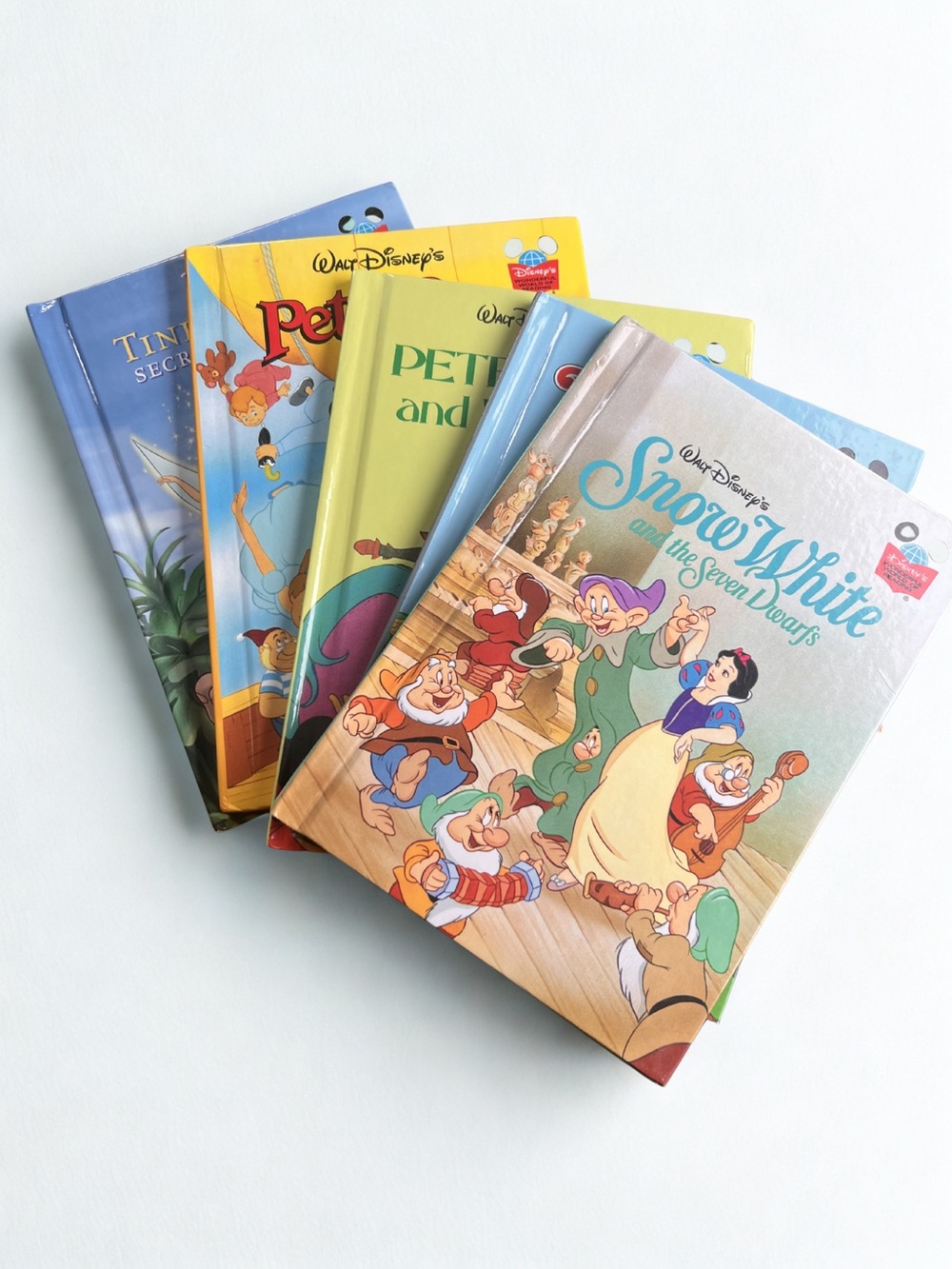Disney Book Bundle Kids Storybooks Peter Pan Dumbo Snow White Tinker Bell